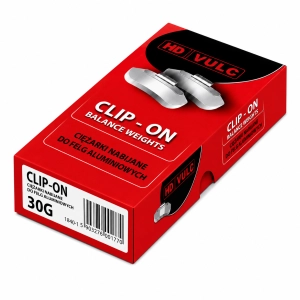 Ciężarki nabijane do felg aluminiowych 30g HD VULC Typ610 - 100 sztuk     