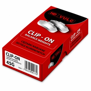 Ciężarki nabijane do felg aluminiowych 45g HD VULC Typ610 - 100 sztuk       