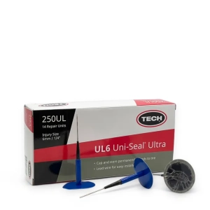 Kołki do napraw opon z grzybkiem 6mm TECH - 24 sztuki