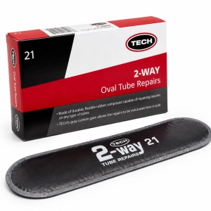Łatki do napraw dętek owalne TECH T-21BK 240x60mm- 1 sztuka  