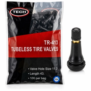 Zawór wentyl samochodowy TR413 PREMIUM TECH - 100 sztuk