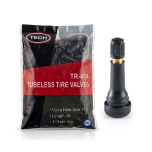 Zawór wentyl samochodowy TR414 PREMIUM TECH - 100 sztuk 