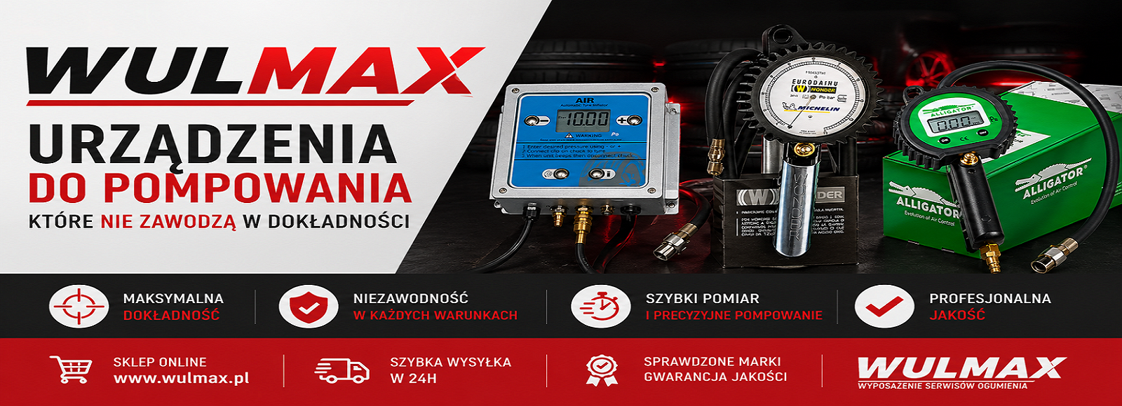 Reklama urzadzenia do pompowania